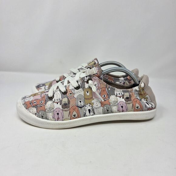 Skechers BOBS Beach Bingo-Dog House Party Womens US 7 Memory Foam Shoes - Picture 3 of 13